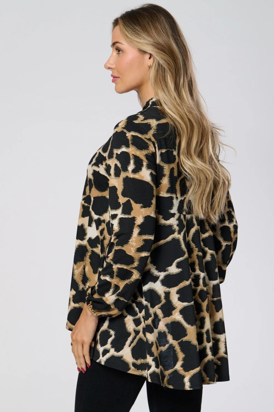 Saloos Animal Print Blouse 5545-1 - Image 2