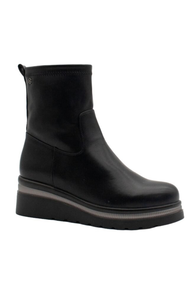 Zanni and Co Black Ankle Boots BILECIK-INK