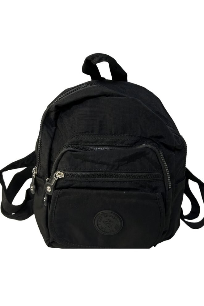 Classic Black Backpack BLK-BP