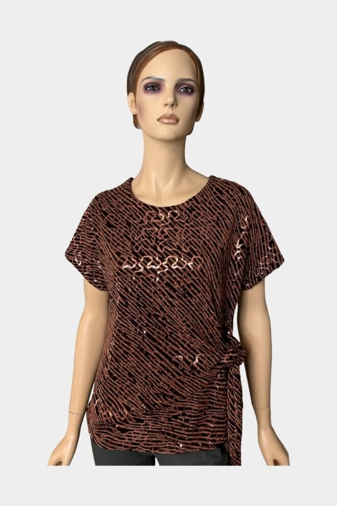 Party Cristal Top Bronze One Size Fits 8 to 14 CRISTAL-BRNZ