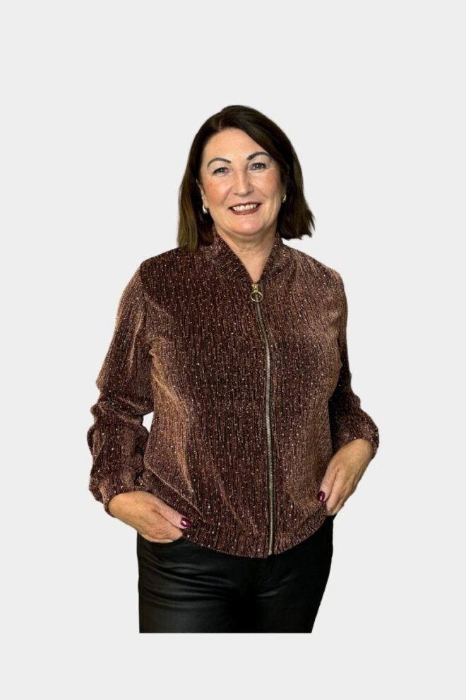 Party Elsa Jacket Bronze One Size Fits 8 to 14 ELSA-BRNZ