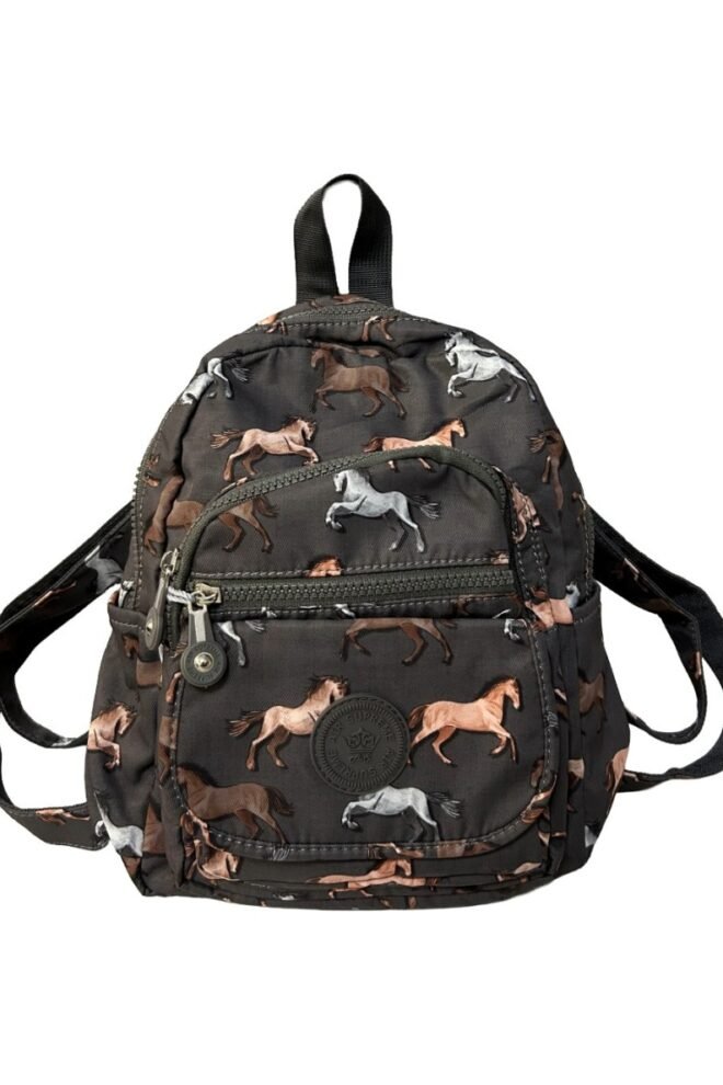 Horse Pattern Backpack HORSE-BP