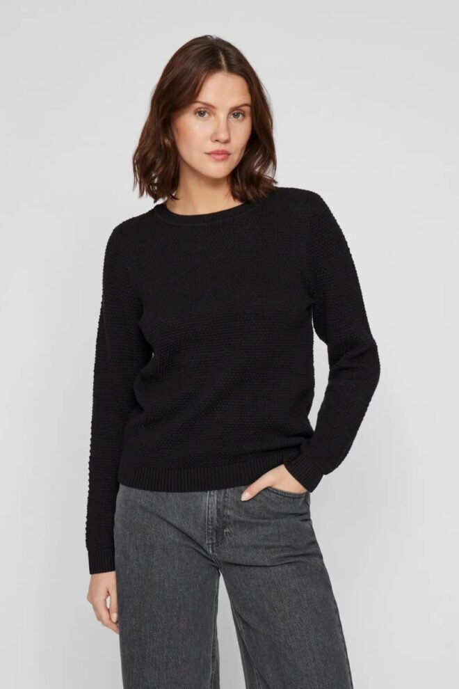 Vila Vidalo Jumper Black VIDALO-BLK-1