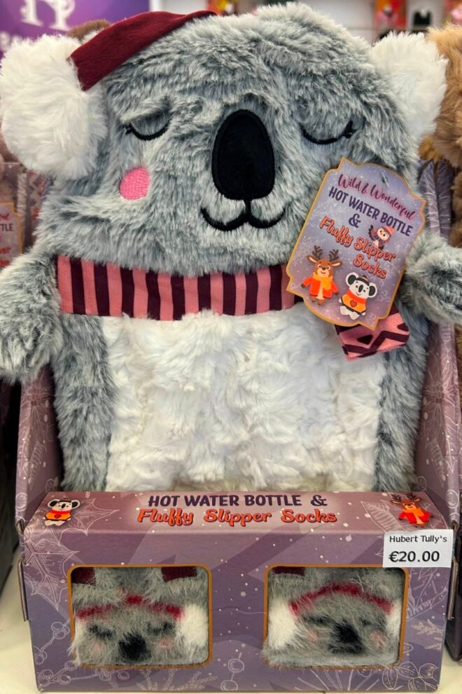 Hot Water Bottle with Slipper Socks Koala BOTT-KOALA