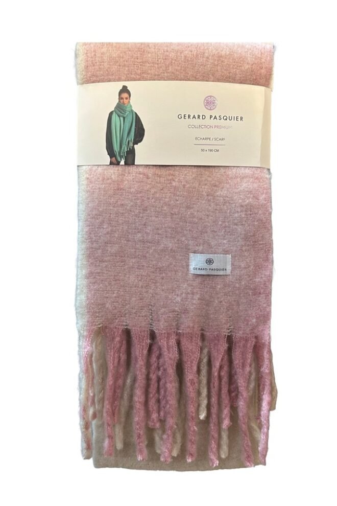 Gerard Pasquier Scarf Pale Pink GER-PINK