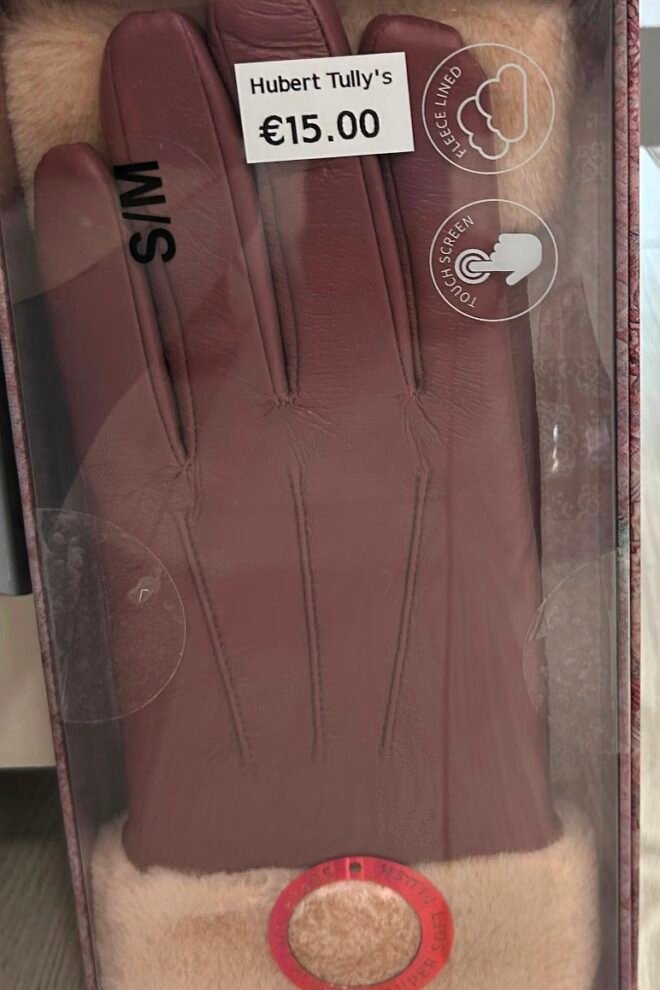 Pair of Cosy Gloves Purple GLOVES-PURP