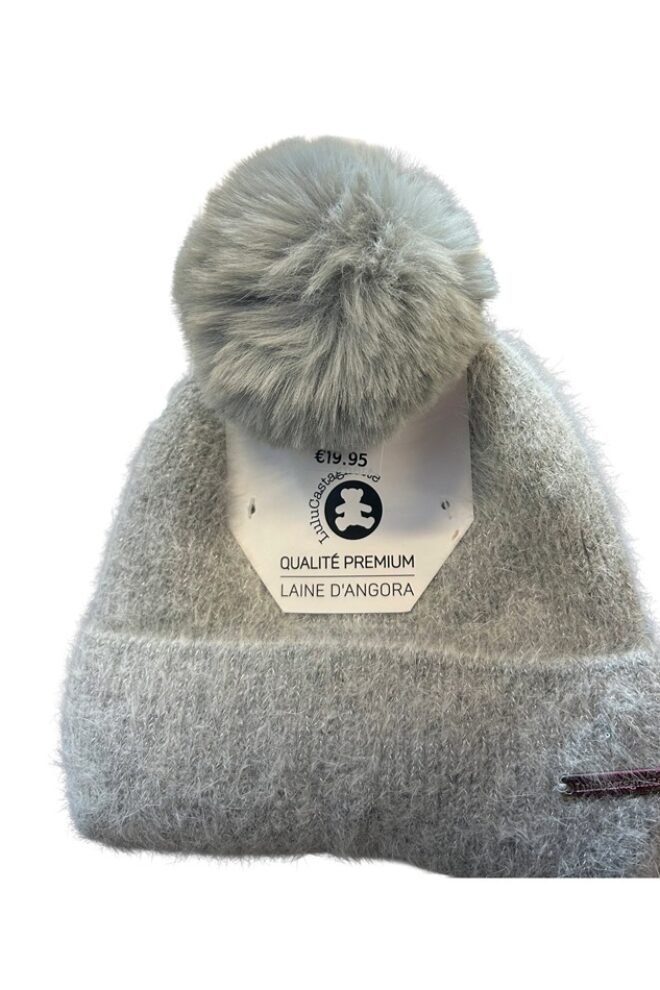 Lulu Castagnette Hat Grey HAT-GREY