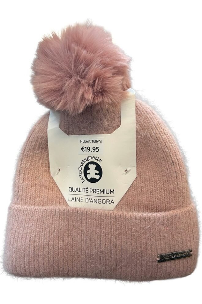 Lulu Castagnette Hat Pale Pink HAT-PINK