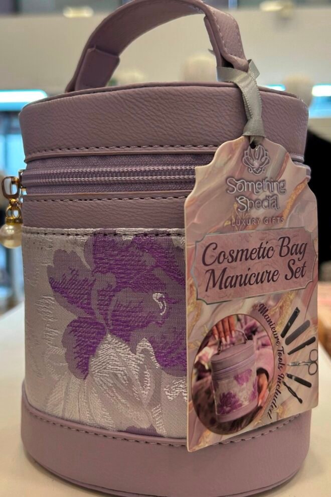 Cosmetic Bag Manicure Set Lilac MANI-1