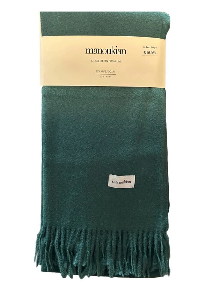 Manoukian Scarf Green MANO-GREEN