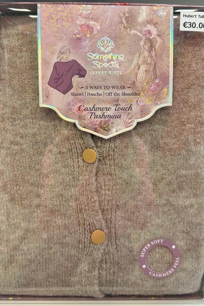 Three Ways Pashmina Beige PASH-BEI