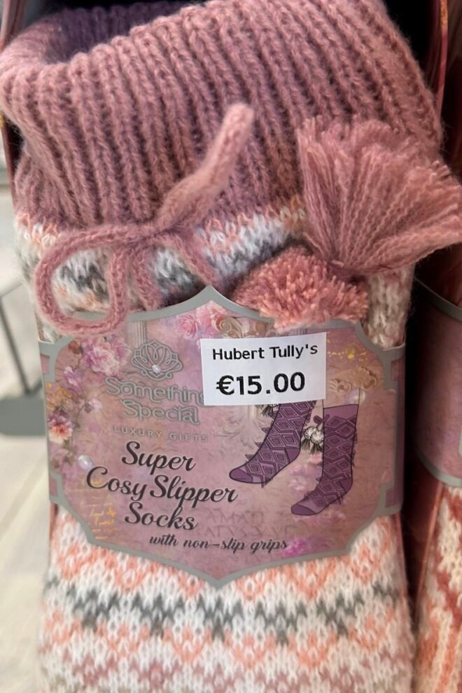 Super Cosy Slipper Socks Pattern 1 SOCKS-1