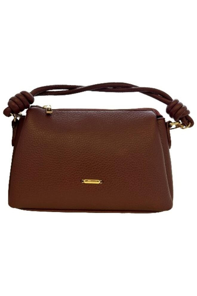 Gionni Knotted Handle Bag Dark Red 11G2811-DKRED-1