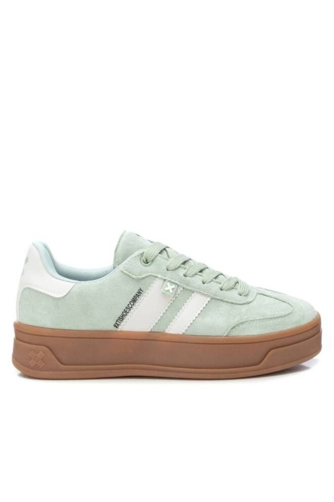 XTI Pale Lime Trainers 143644-AQUA-1