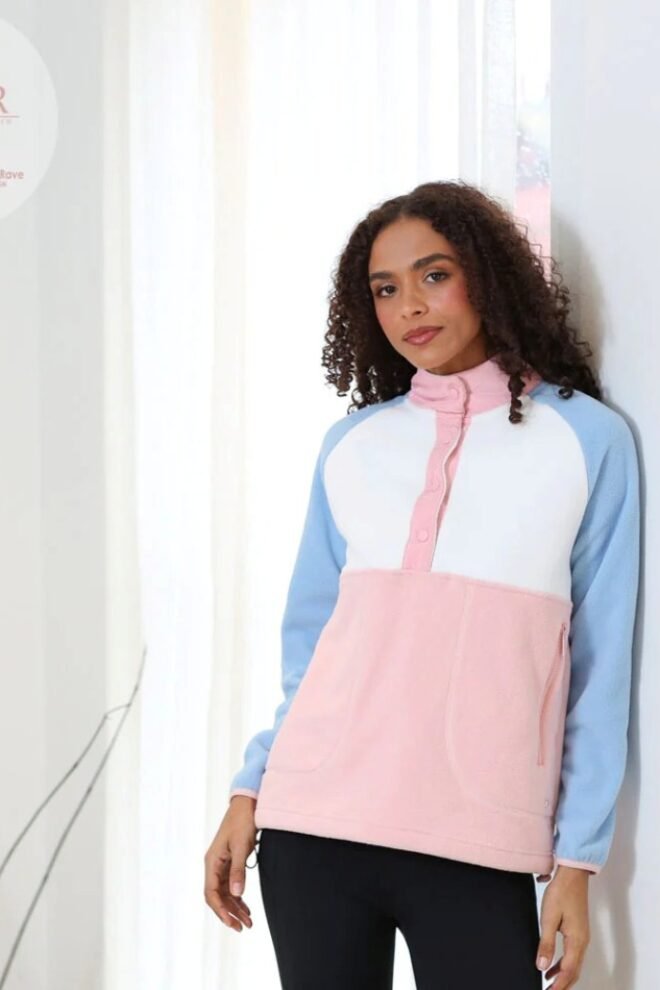 Relax and Renew Emerson Fleece in Blue EMER-BLUE-1