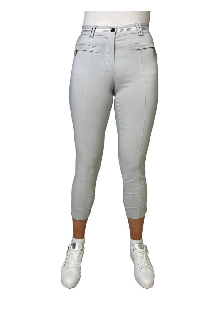 Pinns Ankle Grazer silver grey trousers 378CT-SILV-1