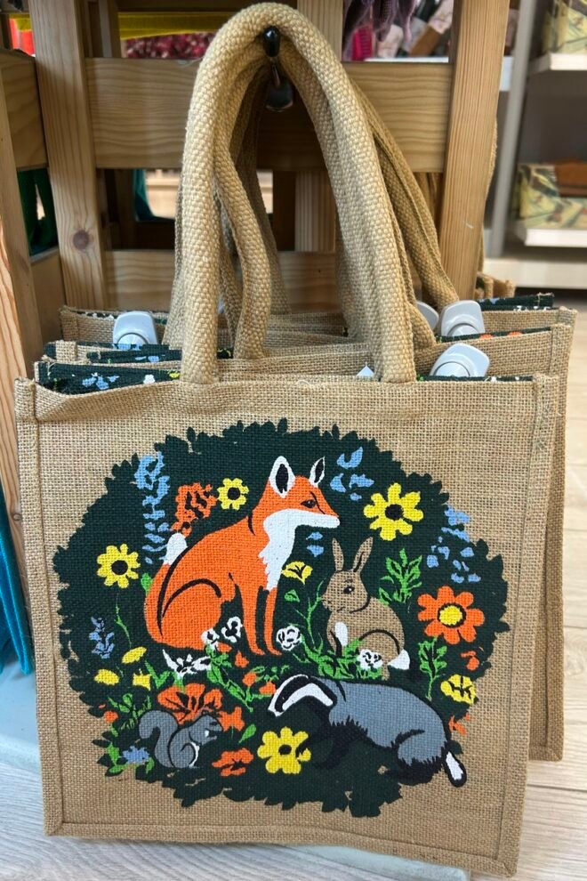 Eco Friendly Jute Bag  ANIMALS
