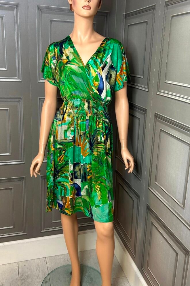 Magic Dress One Size Fits Sizes 10-22 Amy Short Green AMY-ST-GRN-1
