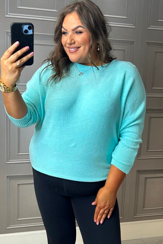 Julia Top Mint One Size Fits Sizes 10-18  JULIA-MINT-1