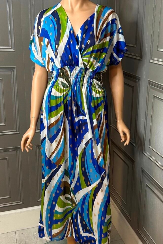 Magic Dress One Size Fits Sizes 12-22 Layla Blue LAYLA-BLUE-1