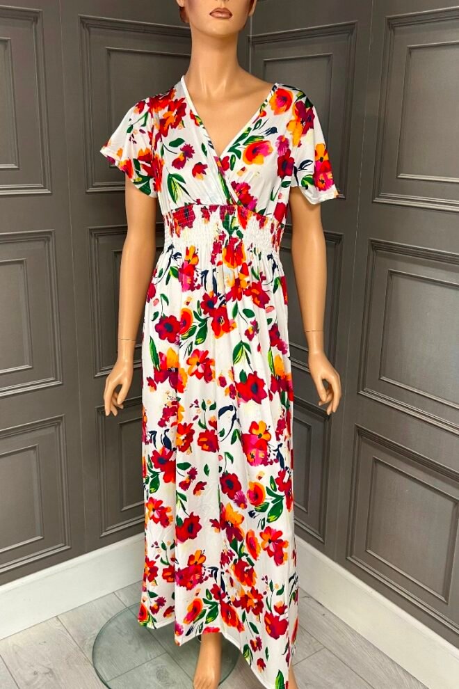Magic Dress One Size Fits Sizes 10-20 Flora White FLORA-WHI-1