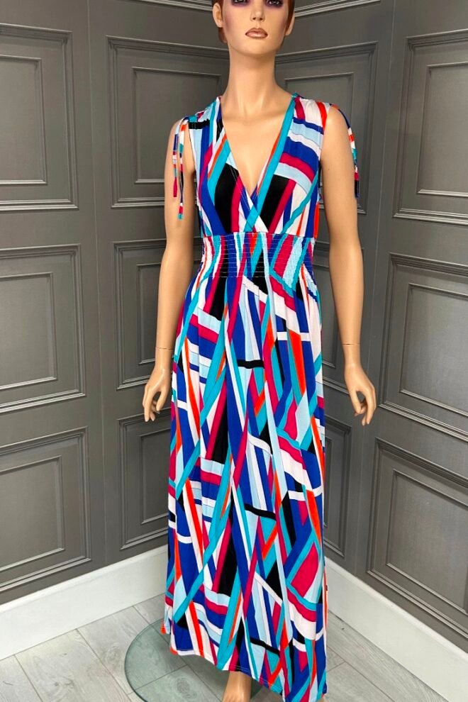 Magic Dress One Size Fits Sizes 8-16 Jasmine Blue JASMINE-BLUE-1
