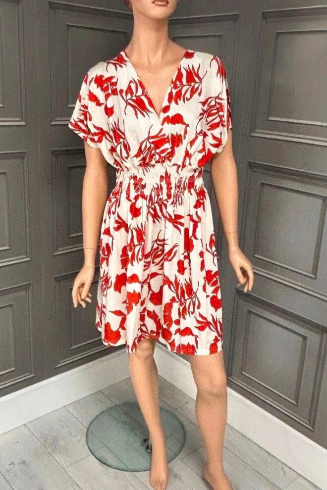 Magic Dress One Size Fits Sizes 10-20 Leah Red LEAH-RED-1