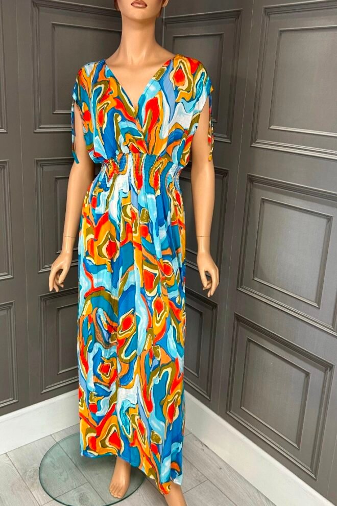 Magic Dress One Size Fits Sizes 8-22 Odessa Orange ODESSA-ORAN-1