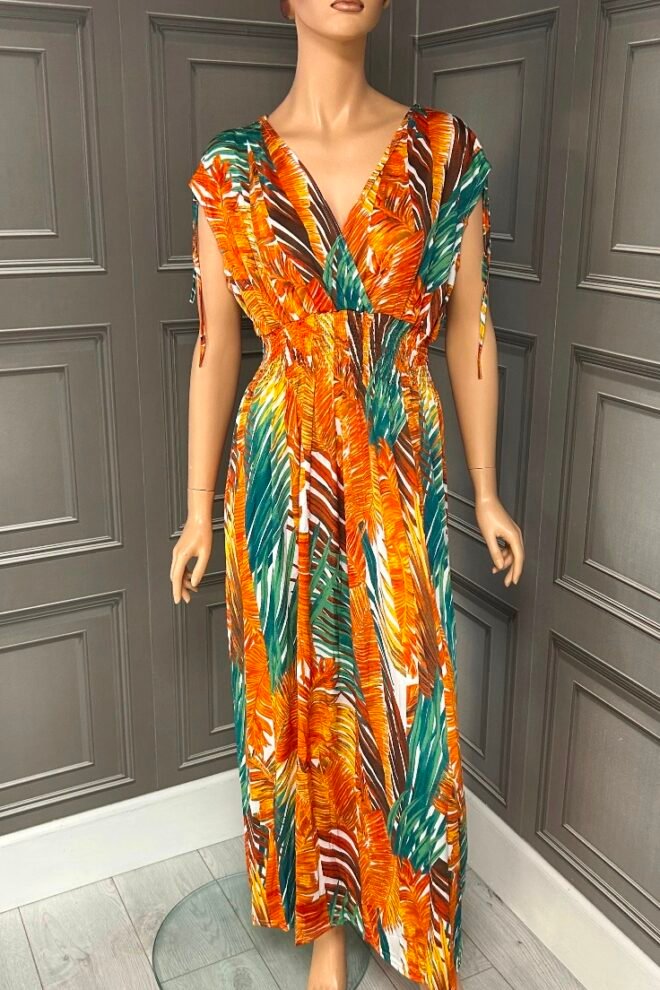 Magic Dress One Size Fits Sizes 8-22 Orla Orange ORLA-ORAN-1